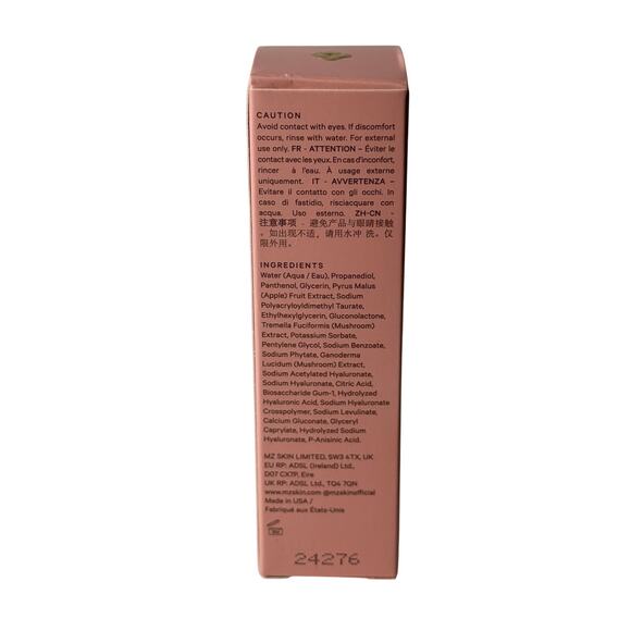 MZ Skin Hyaluronic Acid Hydrating Serum 30ml 1.01 oz New in Box - Picture 3 of 7